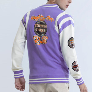 High Street Casual Wear New Arrival Men's Baseball Jacket Lightweight Best Style Low Price Men's Letterman Jacket - Product Image 2