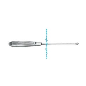 Halle Bone Curette with Hollow Handle Malleable Shaft Oval No.2 21 cm Surgical Instruments Manufacturer and Exporter - Product Image 3