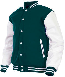 Veste de baseball personnalisée avec logo, veste varsity pour homme, veste bomber - Product Image 2