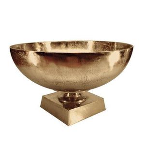 Minimalist Silver <b>Footed</b> Bowl Versatile Metal Pedestal Dish for Home or Events <b>Footed</b> Beverage Tub Metal <b>Ice</b> Chiller - Product Image 4