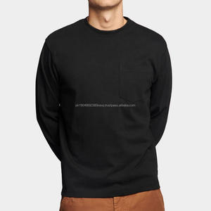 Camiseta Moderna de Manga Larga con Bolsillo, Confeccionada con Tela Suave y Transpirable, Diseño Limpio y Funcional, Ideal para Uso Casual Durante Todo el Día - Product Image 5