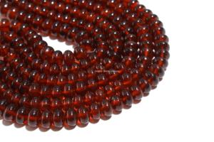 Hot Selling 6-7mm Hessonite Garnet Stone Beads Beautiful Natural Orange Rondelle for Jewelry Making Necklace Bracelet Gift - Product Image 2