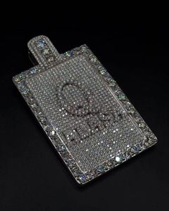 Men Charms Jewelry Iced Out Custom Hip Hop <b>Pendant</b> Lab Diamond 925 Sterling <b>Silver</b> VVS Moissanite Name Letter <b>Initial</b> <b>Pendants</b> - Product Image 5