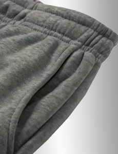 Hardihood International Men's Gray Polyester/Cotton Sweatpants <b>Elastic</b> Waist Drawstring Midweight Pockets Casual Knitted Autumn - Product Image 6