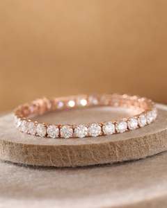 Pulsera y Collar de Cadena de Tenis de Plata 925 con Moissanita, Joyería Hip Hop Iced Out para Hombres y Mujeres - Product Image 1