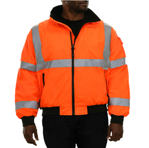 Design Oem Factory Winter Safety wholesale reflective hi vis winter custom <b>freezer</b> jacket - Product Image 1