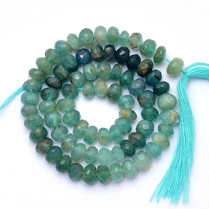 Perles facettées rondes en Grandidierite 5mm-7mm, pierres semi-précieuses naturelles rares, coupées à la main, pour la création de bijoux - Product Image 4
