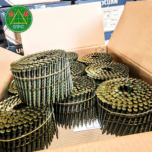 Clavos en espiral de 3" x 0.120, 4500 unidades, duraderos, con vástago liso/roscado, con tamaños personalizados para pistola de aire, hechos en Vietnam, precio mayorista - Product Image 1