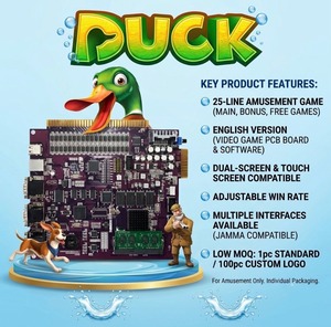 Máquina de Juego Recreativo con Pantalla Táctil de Bajo MOQ, Temática de Patos, Mesa de Juego Multilínea para el Mercado del Mar Estructural - Product Image 2