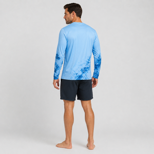 Camisa de pesca profesional para hombre con tela de protección UV, tecnología de secado rápido, bolsillos funcionales y calidad duradera para la pesca. - Product Image 4
