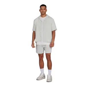 Hoge Kwaliteit Slim Fit Heren Overhemd Knoop Met Lange Mouwen Wit Katoenen Casual Formeel Overhemd