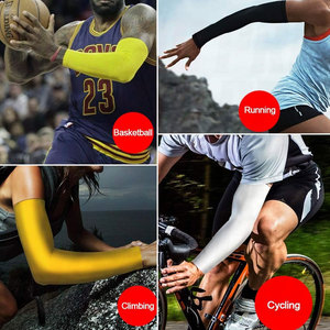 Manchons de protection UV et solaire pour hommes et femmes UPF 50+ – Manchons de compression sportifs rafraîchissants, respirants et élastiques pour activités de plein air et fitness - Product Image 5