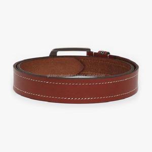 2024 nueva moda diseño personalizado hombres cuero de grano completo vestido cinturón hecho a mano cuero de vaca cinturones casuales para unisex - Product Image 6