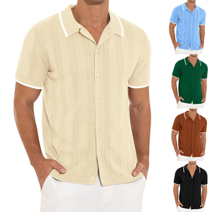 Polos de Algodón Transpirable para Hombre, Ropa Casual, Nuevo Diseño en Venta, Logotipo Personalizado, Color Sólido, Tallas Grandes, Polo de Alta Calidad - Product Image 4