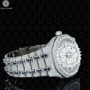 Reloj Mecánico Charm de Acero Inoxidable, Caja de 40 mm, Cristal Analógico, para Hombre, de Lujo, Estilo Vintage, Hip Hop, Resistente a Impactos, 10 Bar, Automático - Product Image 2