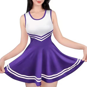 Conjunto de ropa elástica y transpirable de primera calidad para danza y animación, diseñado para movimientos atléticos sincronizados. - Product Image 5