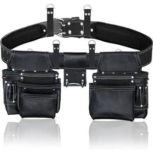 Cinturones de Herramientas de Cuero Genuino Premium Personalizados al por Mayor, Cinturones de Herramientas de Cuero Resistentes Hechos a Medida OEM - Product Image 6