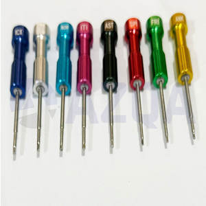 Kit de tournevis pour implants dentaires en acier inoxydable CE, 8 pièces, ensemble d'outils manuels pour abutments d'implants, pour usage clinique - Product Image 3