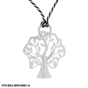 Collier tendance pour femme, pendentif en laiton artisanal en forme de feuille, cordon tressé réglable, élégant, anti-ternissement, pour toutes les occasions religieuses - Product Image 2