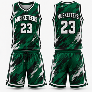 Uniforme de Baloncesto de Poliéster de Alta Calidad, Sublimado, para Jóvenes, con Diseño Personalizado e Impresión - Product Image 6