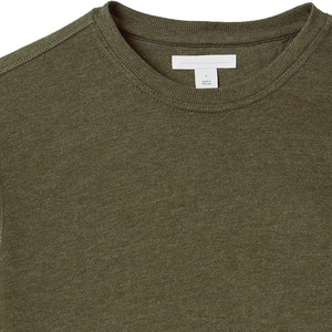 Sweat-shirt à col rond à manches longues pour homme, 100 % coton, style streetwear, design uni imprimé, pour l'hiver, vente en gros - Product Image 5