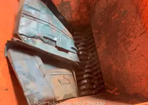 Déchiqueteuse de tôles de toiture haute productivité 1000-2000 kg/h, déchiqueteuse de métaux à double arbre - Product Image 3