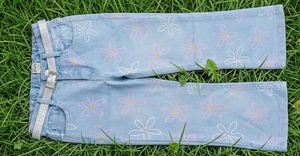 Jeans droits taille haute pour tenues de bureau et décontractées, multi-poches, provenant d'un fournisseur indien au meilleur prix - Product Image 3