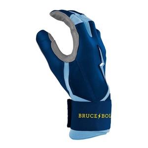 Cabretta Leather Batting Gloves <b>Hook</b> Loop Closure Breathable Customizable Color Long Cuff Design Ambidextrous Lightweight - Product Image 2