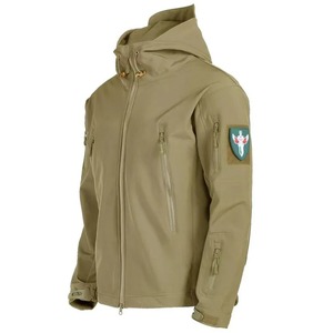 Veste tactique imperméable en toile d'hiver pour homme, coupe-vent respirante, vêtements de travail en plein air, vêtements d'extérieur OEM 4XL - Product Image 4