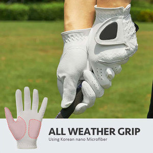Guantes de Golf para Mujer, para Mano Izquierda, Hechos a Medida, de Microfibra Suave y Transpirable, Cómodos para Deporte - Product Image 5