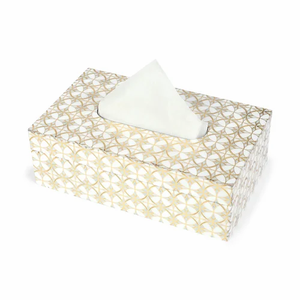 Boîte à mouchoirs en résine peinte à la main de qualité supérieure, style personnalisé pour mariage, décoration de salle de bain FAIZA CRAFT - Product Image 5