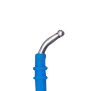 PROMOTION Spéciale Sonde chirurgicale professionnelle à électrode sphérique incurvée en acier inoxydable, instrument d'hémostase manuel à poignée bleue réutilisable - Product Image 4
