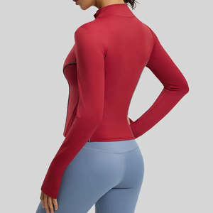 Chaqueta Deportiva de Yoga para Mujer de Primera Calidad, con Tejido de Lona, Ecológica, Transpirable, Cintura Elástica, Ropa Deportiva - Product Image 6