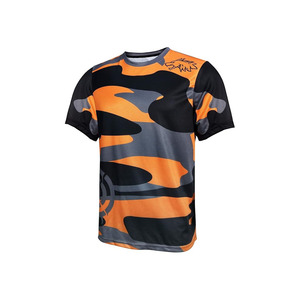 Camiseta de Ciclismo de Montaña para Hombre, Manga Corta, Impresión Digital, Transpirable, Logotipo Frontal, Nombre del Equipo Personalizado, Secado Rápido, Malla - Product Image 2