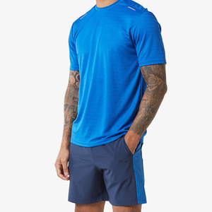 High Quality Summer Print Men's T-Shirt Shorts Set Customized Color Unique Elastic Waist Design <b>Hip</b> Hop Stand Collar-Unique - Product Image 2