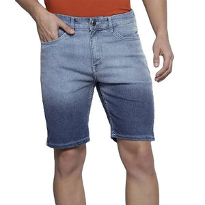 Pantalones Cortos de Mezclilla Ligeros para Hombre, con Etiqueta Personalizada al por Mayor, Transpirables, Estilo Urbano, Corte Regular, para Verano - Product Image 1