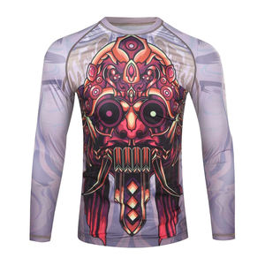 Camiseta de Compresión Unisex Ecológica de Secado Rápido, Transpirable, con Protección Solar, Manga Larga, Poliéster/Nailon - Product Image 3