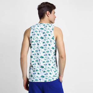 Summer Polyester Mesh Breathable tank Top Sportswear Training <b>Singlet</b> Crewneck Sleeveless <b>Men</b> Tshirt Wholesale - Product Image 3