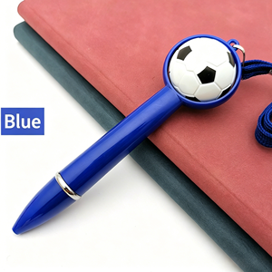 Bolígrafo con Forma de Balón de Fútbol, Bolígrafo Retráctil con Diseño de Fútbol y Tinta Negra para la Escuela, Oficina, Regalos Promocionales - Product Image 5