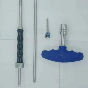 Spine <b>Screw</b> <b>Set</b> with 10 Pedicle <b>Screws</b> Including 2 Rods and Spine <b>Screw</b> Driver High Quality Orthopedic Spinal Implant System - Product Image 3