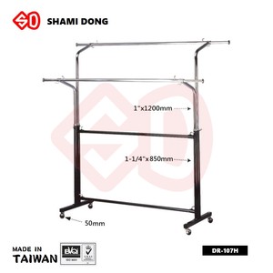 Estante de tela DR-107H, estante de exhibición para ropa - Product Image 1