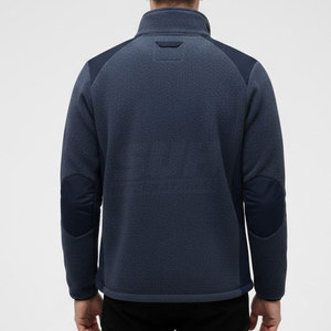 Chaqueta Sherpa de Diseño Personalizado y Cómodo para Hombre, Mangas Largas, Transpirable, Cuello Alto, Logotipo Frontal, Venta en Línea - Product Image 4