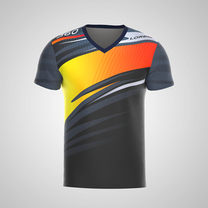 T-shirts blancs vierges à col rond et manches courtes pour sublimation, avec logo imprimé, vente en gros à prix abordable - Product Image 3