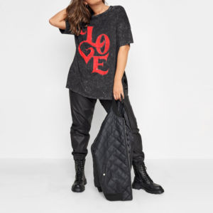 Camiseta Oversize 100% Algodón Transpirable, de Gramaje Pesado, con Hombro Caído, para Mujer y Hombre, con Lavado a la Piedra, Vintage y Ácido, Venta al por Mayor - Product Image 3