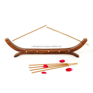 Quemadores de incienso de madera indios auténticos, cajas de madera de agar a la venta a granel a precio de fábrica - Product Image 3