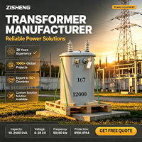 Trafo Minyak Tiang 450KVA 22KV Seri S Tahan Api GOST CE 50 60Hz untuk Proyek Elektrifikasi Pedesaan