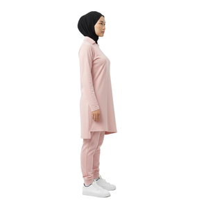 Modest Sportswear for Women 2-Piece Set Eco-Friendly Quick Dry UPF50+ <b>Islamic</b> Fashion Gym <b>Clothing</b> Anti-Bacterial Lightweight - Product Image 3