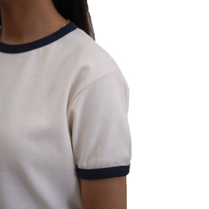 T-shirt de sport pour femme Solid Trader, haut de gamme, extensible, respirant, à séchage rapide, texture lisse, élégant - Product Image 5