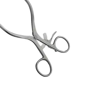 เครื่องมือผ่าตัดสัตว์ Weitlaner Retractor ขนาด 5.5 นิ้ว ปลายทู่ 3x4 ง่าม ทำจากเหล็กกล้าไร้สนิม มีจำหน่ายในราคาประหยัด - Product Image 3