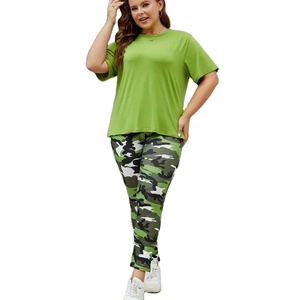 ชุดฤดูร้อนผู้หญิงแบบสบายๆ พิมพ์ลายดิจิทัล กันน้ำ ระบายอากาศได้ดี ผ้าเนื้อนุ่ม พิมพ์ลายโลโก้ด้านหน้าแบบใหม่ ทันสมัย - Product Image 4